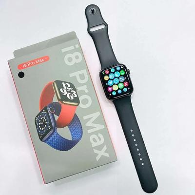 Black Umar Mart smartwatch showing digital display and sleek design, ideal for staying connected and stylish.