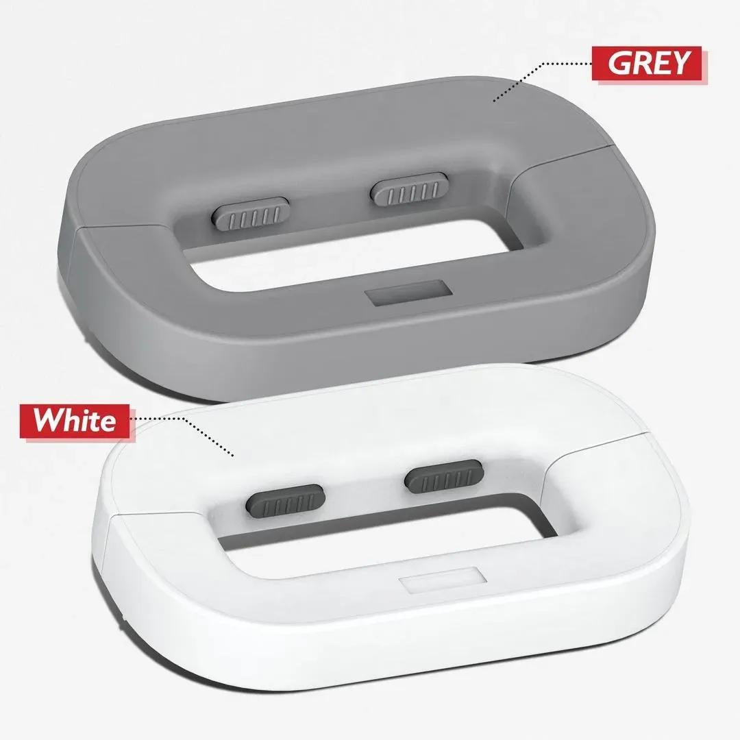 Umar Mart fridge lock with keys, ABS plastic security lock for kitchen cabinets and appliances.