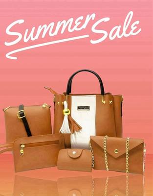 5-Piece Premium Essential Handbag Set