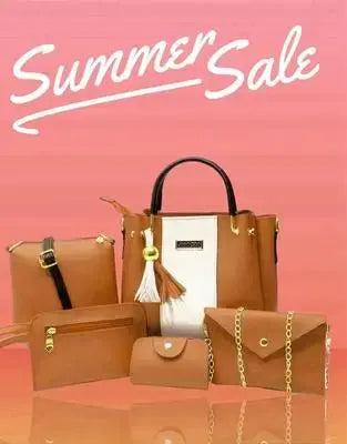 5-Piece Premium Essential Handbag Set