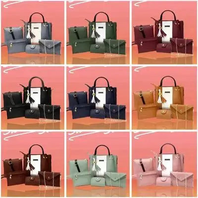 5-Piece Premium Essential Handbag Set